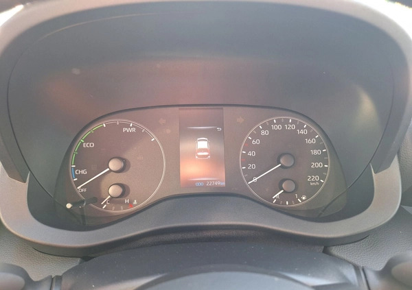 Toyota Yaris cena 82900 przebieg: 22725, rok produkcji 2022 z Podkowa Leśna małe 596